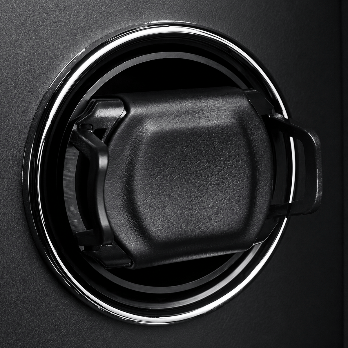The Time Foundry 1 Slot Watch Winder for Automatic Watches, Piano Black, Japanese Motor