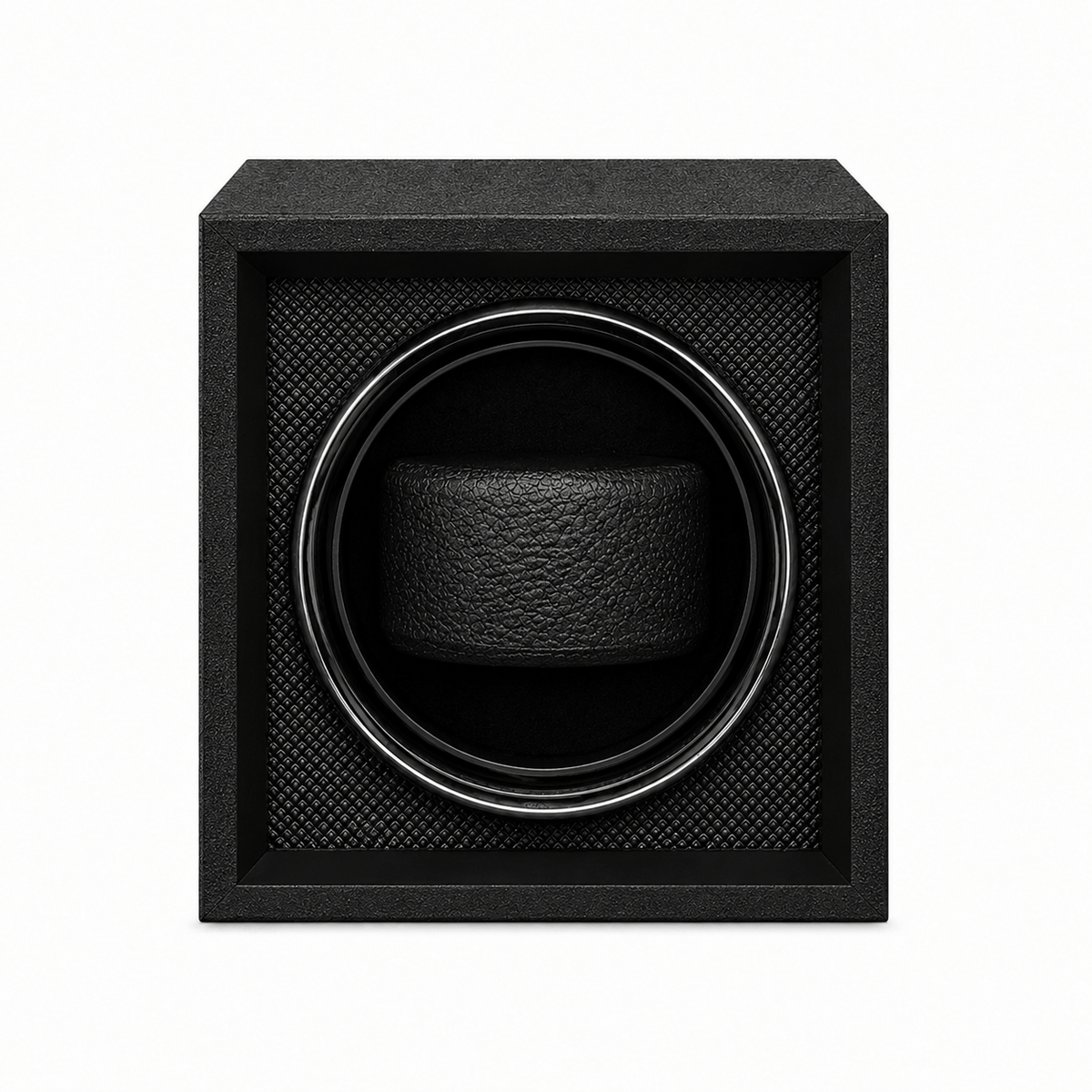 The Time Foundry 1 Slot Watch Winder for Automatic Watches, Wood Grain, USB Powered